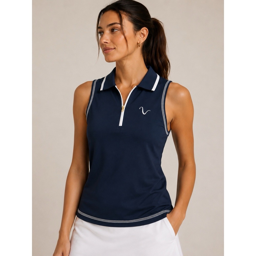 VARLEY Cammie Performance Tank – Women's XS – Blue Nights Navy – NWT